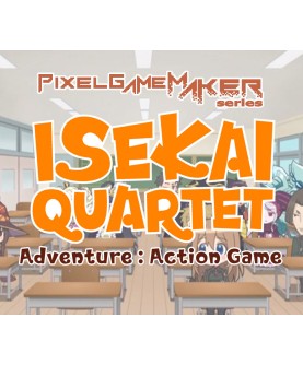 Pixel Game Maker Series ISEKAI QUARTET Adventure Action Game Steam Key GLOBAL